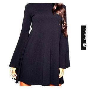 Boohoo Black dress Size 8